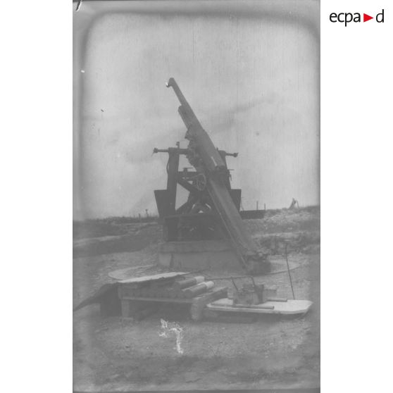 Fort de Longchamp. DCA. 1915. [légende d'origine]