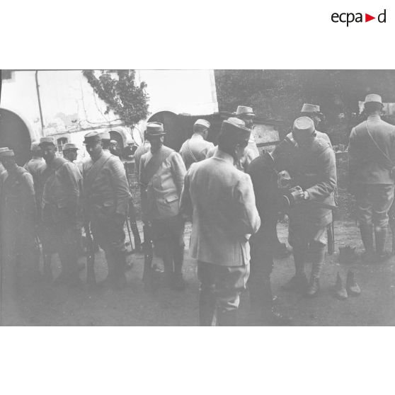 Mandray. Cantonnement. 1915. [légende d'origine].