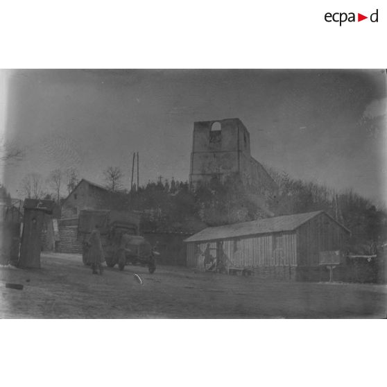 Mandray. Cantonnement. 1915. [légende d'origine].