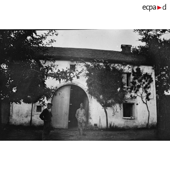 Mandray. Cantonnement. 1915. [légende d'origine].