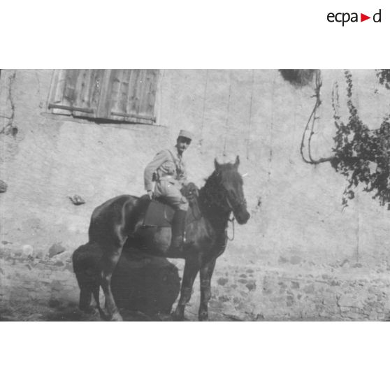 Mandray. Cantonnement. 1915. [légende d'origine].