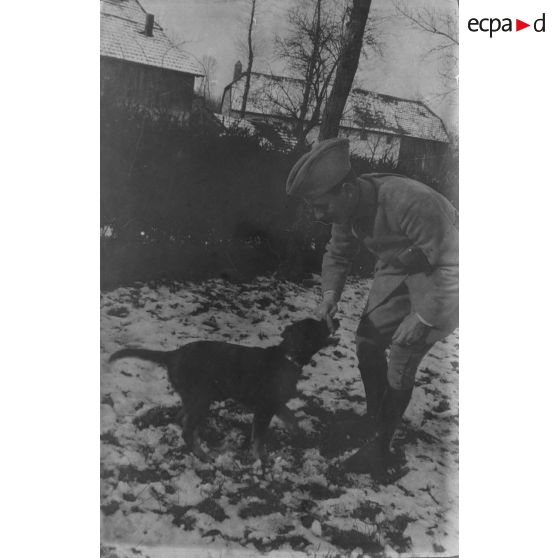 Mandray. Cantonnement. 1915. [légende d'origine].