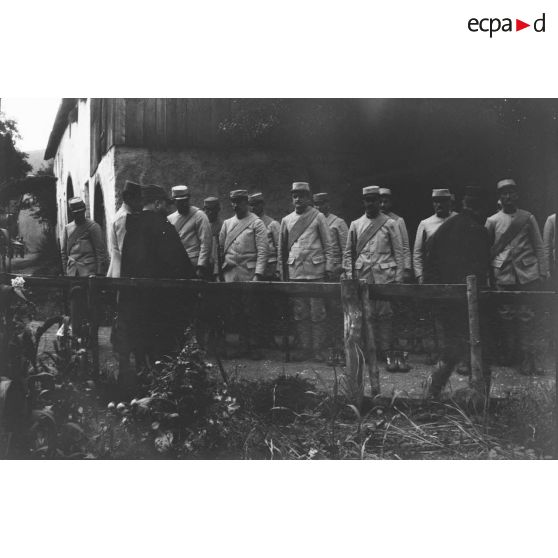 Mandray. Cantonnement. 1915. [légende d'origine].