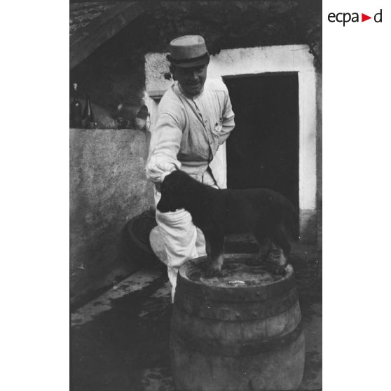 Mandray. Cantonnement. 1915. [légende d'origine].