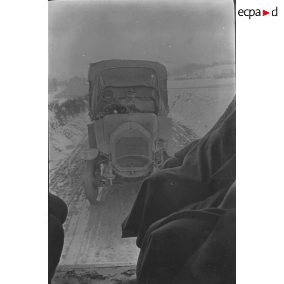 Col du Bonhomme. Janvier 1916. [légende d'origine]