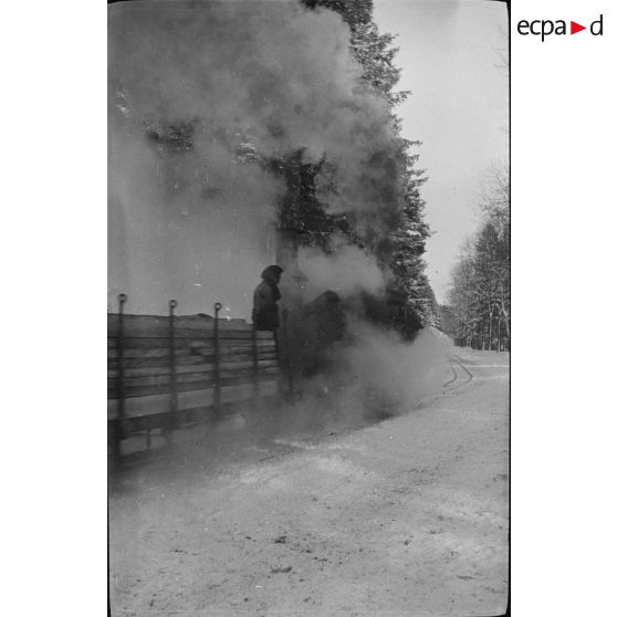 Col du Bonhomme. Janvier 1916. [légende d'origine]