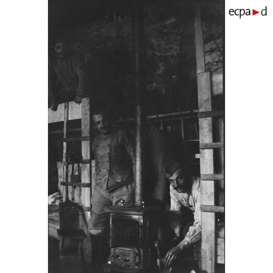 Pré de Raves. La vie au camp. Février - 14-7-1916. [légende d'origine]