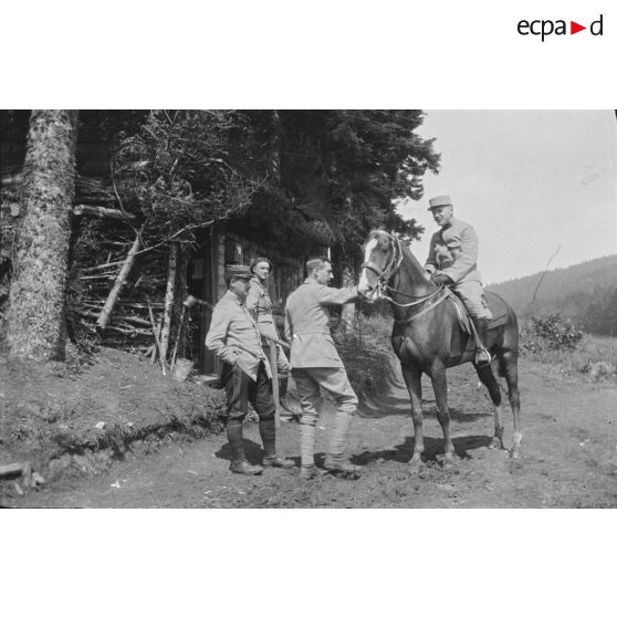 Pré de Raves. La vie au camp. Février - 14-7-1916. [légende d'origine]