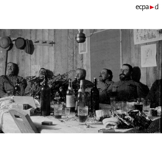 Pré de Raves. La vie au camp. Février - 14-7-1916. [légende d'origine]