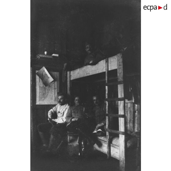 Pré de Raves. La vie au camp. Février - 14-7-1916. [légende d'origine]