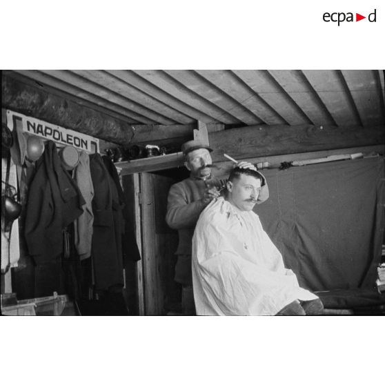 Pré de Raves. La vie au camp. Février - 14-7-1916. [légende d'origine]