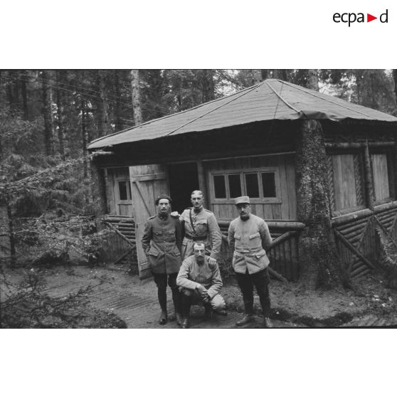 Pré de Raves. La vie au camp. Février - 14-7-1916. [légende d'origine]