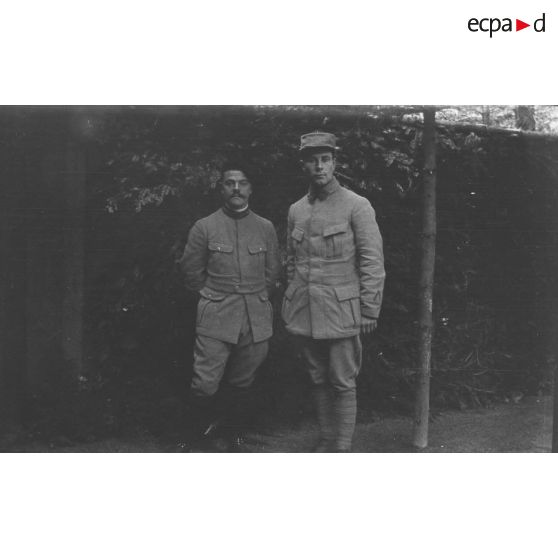 Tourniol. La vie au camp. Juillet 1916 - mars 1917. [légende d'origine]