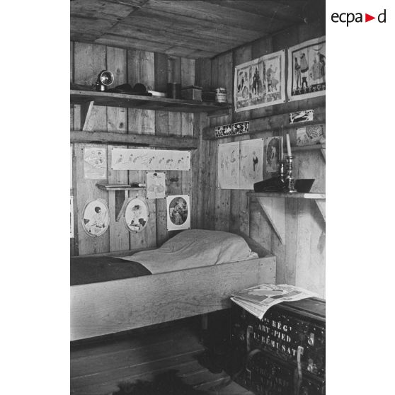 Tourniol. La vie au camp. Juillet 1916 - mars 1917. [légende d'origine]