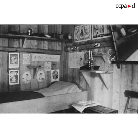 Tourniol. La vie au camp. Juillet 1916 - mars 1917. [légende d'origine]