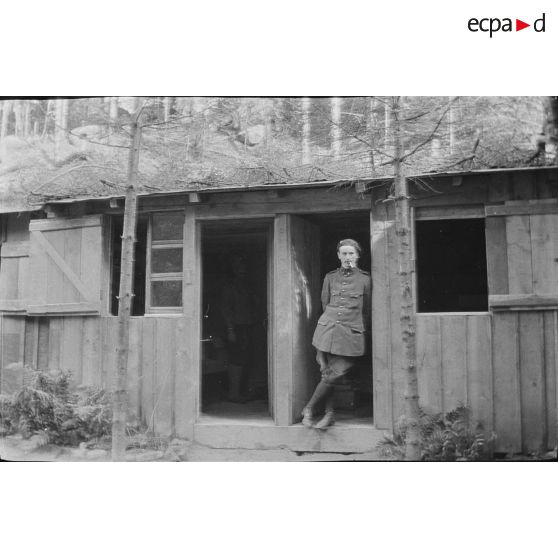 Tourniol. La vie au camp. Juillet 1916 - mars 1917. [légende d'origine]