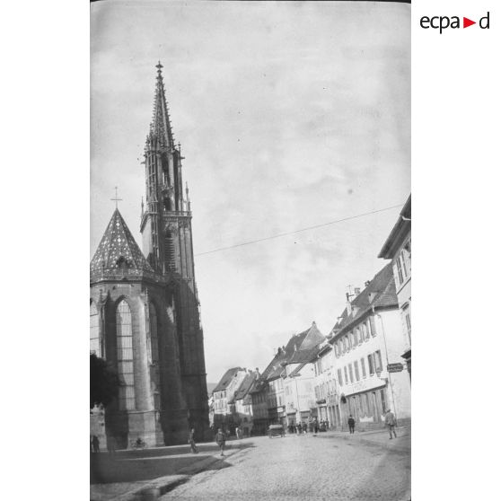 Guerre. Thann. Août 1918. [légende d'origine]