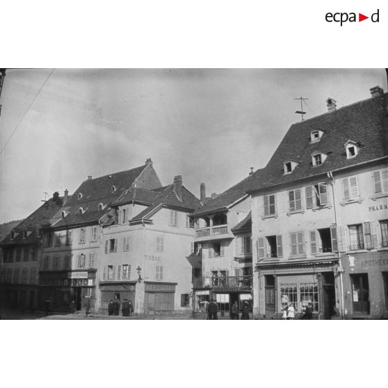 Guerre. Thann. Août 1918. [légende d'origine]