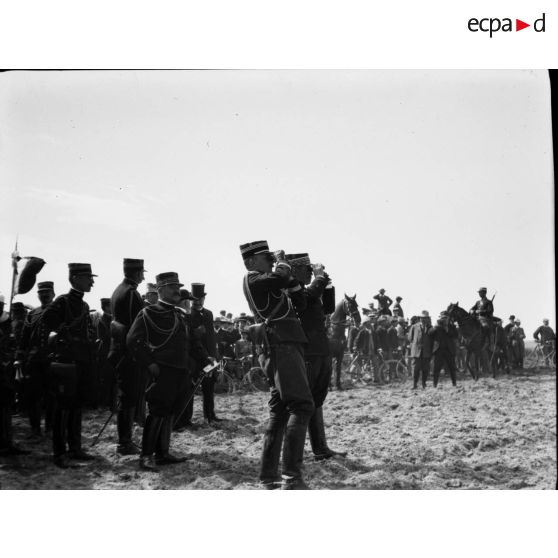 [Grandes manoeuvres d'armée de l'Est en 1905].