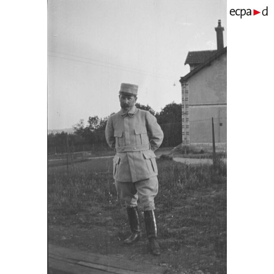 Fort de Longchamp. Cantonnement. 1915. [légende d'origine]