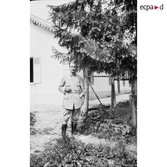 Fort de Longchamp. Cantonnement. 1915. [légende d'origine]