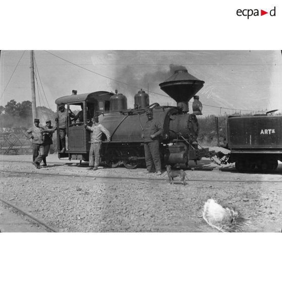 Fort de Longchamp. Cantonnement. 1915. [légende d'origine]
