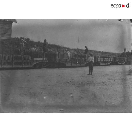 Fort de Longchamp. Cantonnement. 1915. [légende d'origine]