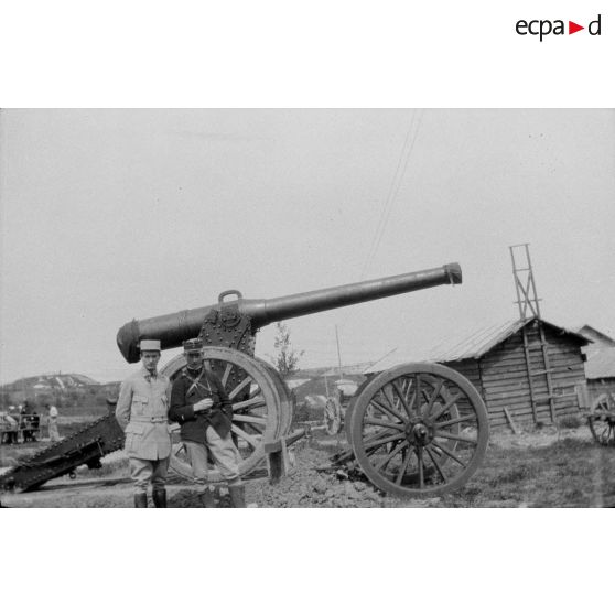 Fort de Longchamp. Cantonnement. 1915. [légende d'origine]