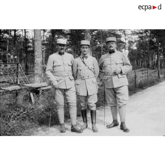 Fort de Longchamp. Cantonnement. 1915. [légende d'origine]