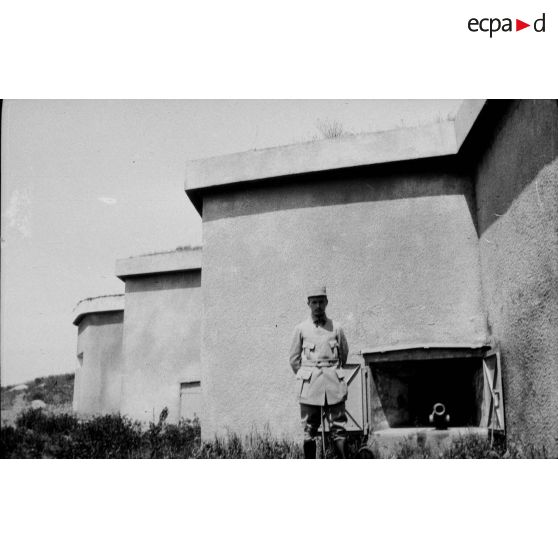 Fort de Longchamp. Cantonnement. 1915. [légende d'origine]