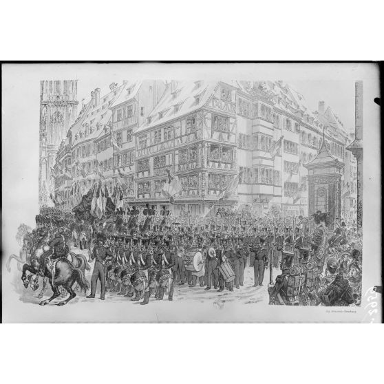 Paris. Reproduction de dessins de la Bibliothèque Nationale. [légende d'origine]