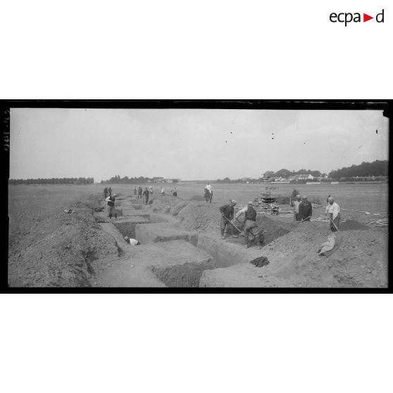 CRP. Tigery. Tranchées. [légende d'origine]