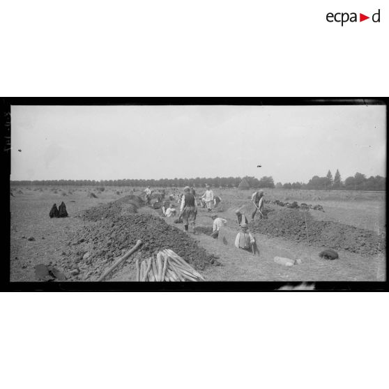 CRP. Tigery. Tranchées. [légende d'origine]