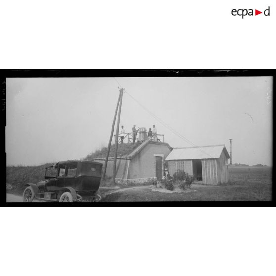 CRP. Poste latéral de la défense contre avions de la ferme Coutin. [légende d'origine]