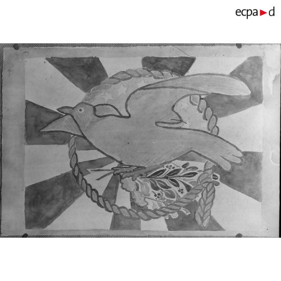 Paris. Musée Galliera. Exposition de dessins d'enfants. [légende d'origine]