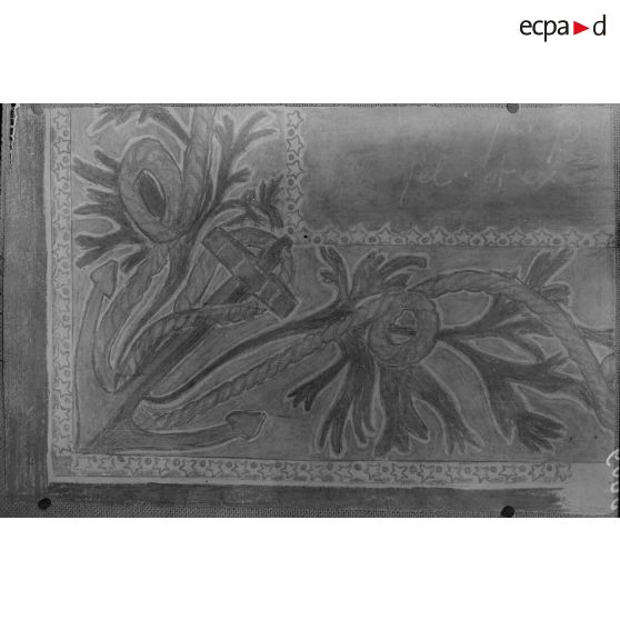 Paris. Musée Galliera. Exposition de dessins d'enfants. [légende d'origine]