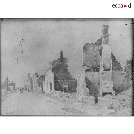 Paris. Musée Leblanc. Pargny-sur-Saulx, par Vignal. [légende d'origine]