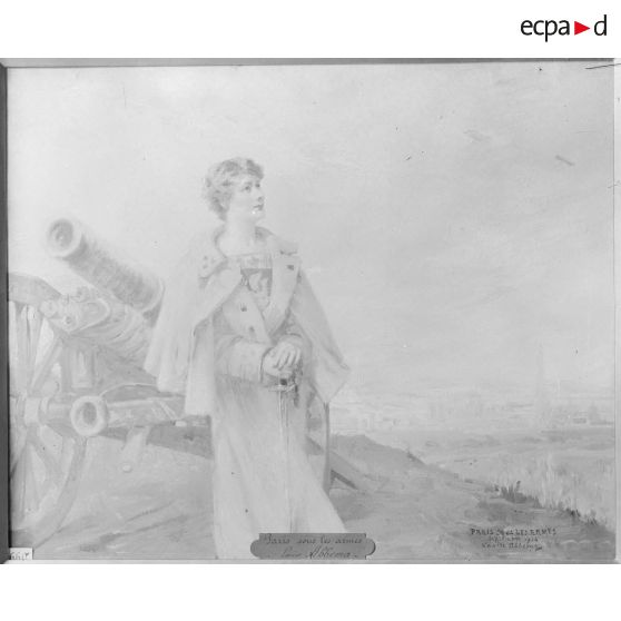 Paris. Musée Leblanc. Paris sous les armes, par Abbéma. [légende d'origine]