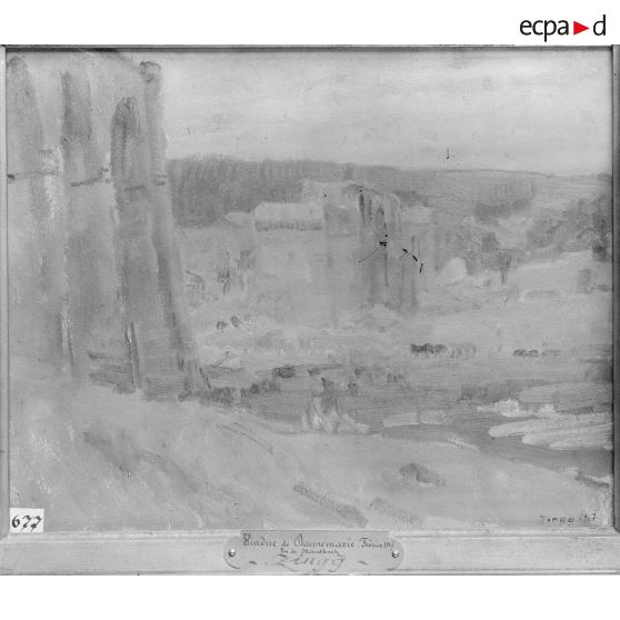 Paris. Musée Leblanc. Le viaduc de Dannemarie. [légende d'origine]