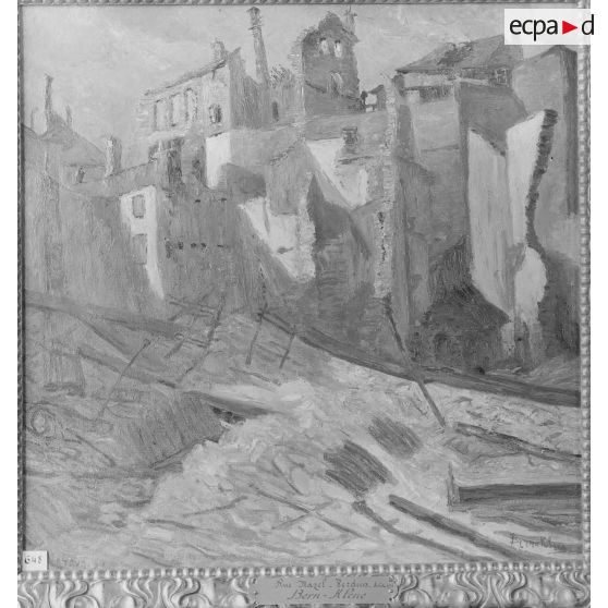 Paris. Musée Leblanc. Verdun, par Bern-Klene. [légende d'origine]