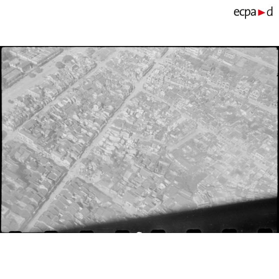 Vue aérienne de Nam Dinh.