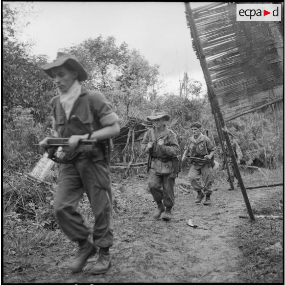 Progression des troupes.