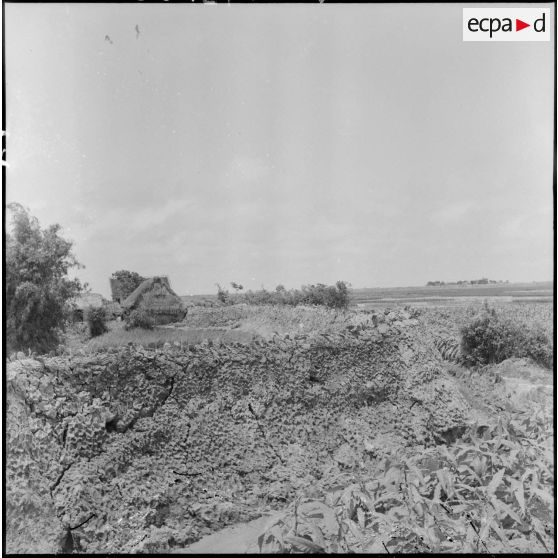 Les fortifications du village d'An Co.