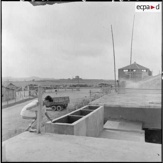 Construction d'un bâtiment.