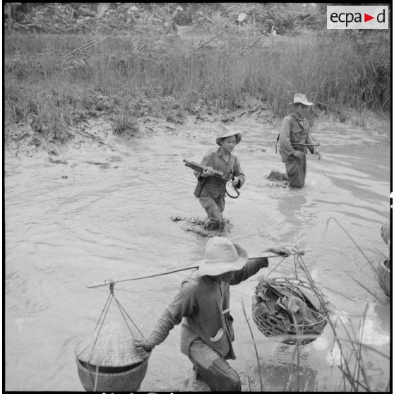 Franchissement d'un rach.