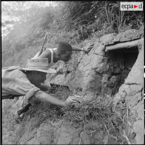 Inspection d'une cache par deux élements du BMI.