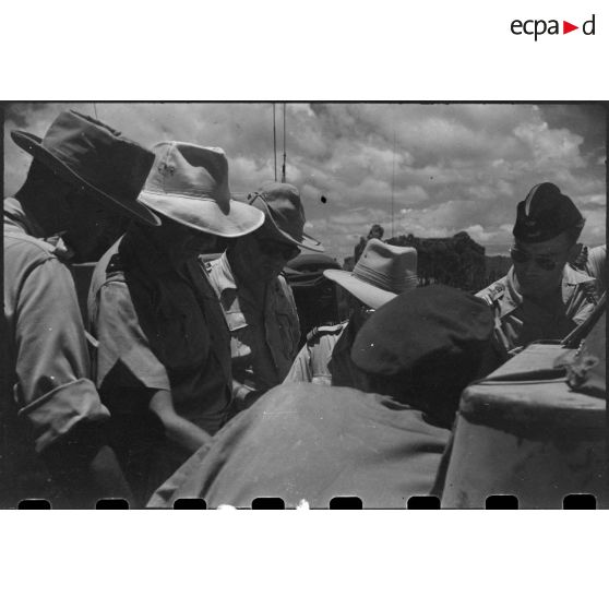 Préparation de la contre-attaque.