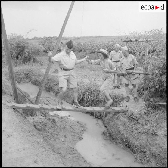 Visite des plantations.