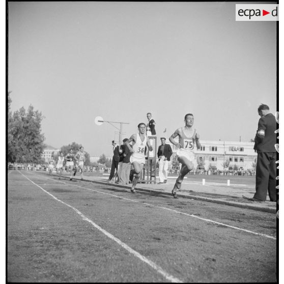 Epreuve du 1 500 mètres.