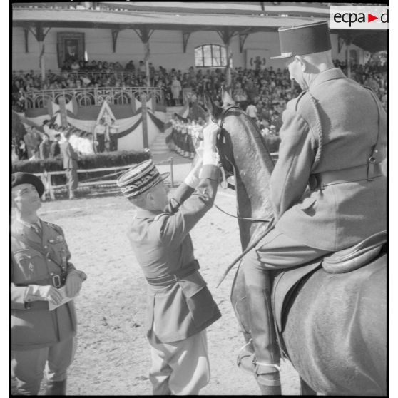 Concours hippique au 2e RAM.